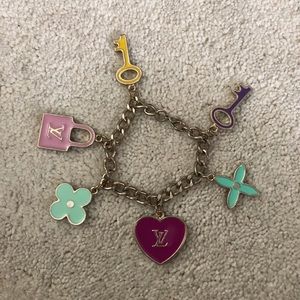 LOUIS VUITTON Enamel Bracelet